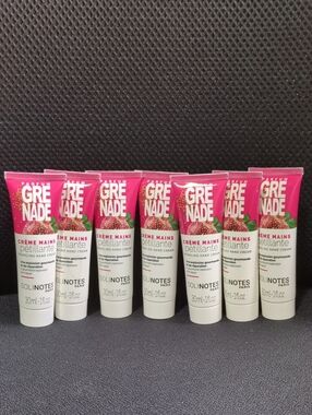 Lot Of 7 Solinotes Mini Hand Cream Pomegranate With Shea Butter Gift
